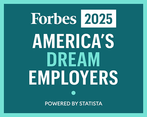 Forbes 2025 AMERICA'S DREAM EMPLOYERS